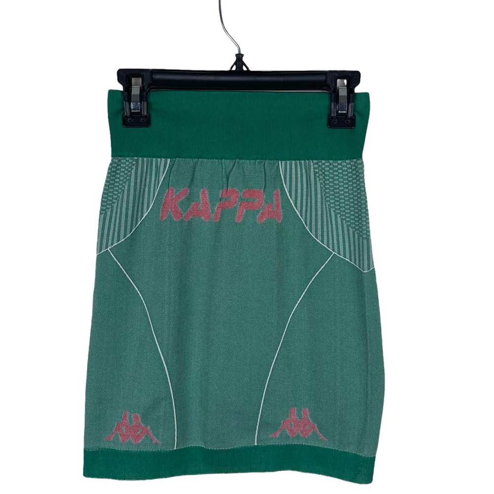 Kappa Leszno Knit Mini Skirt‎ NWT Green Size XS - Picture 2 of 10